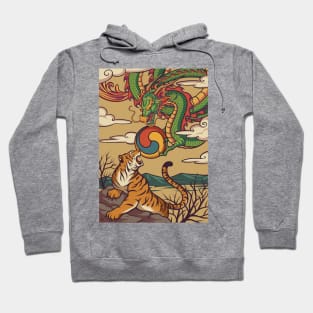 Tiger vs Dragon Hoodie